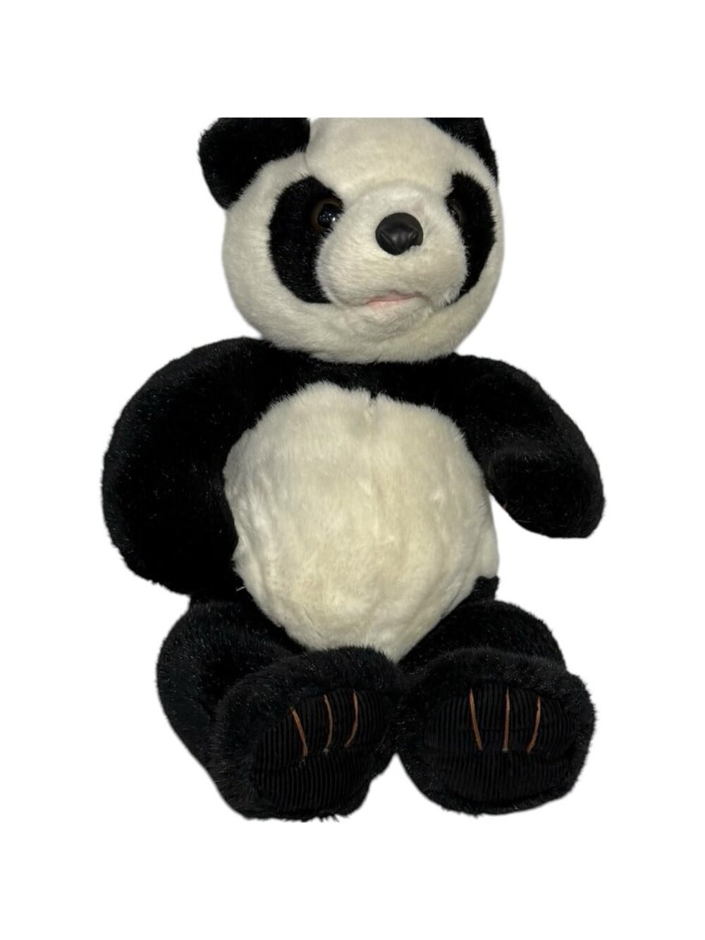 Build A Bear Panda Bear Black And White Stuffed Plush 20” Vintage 1997